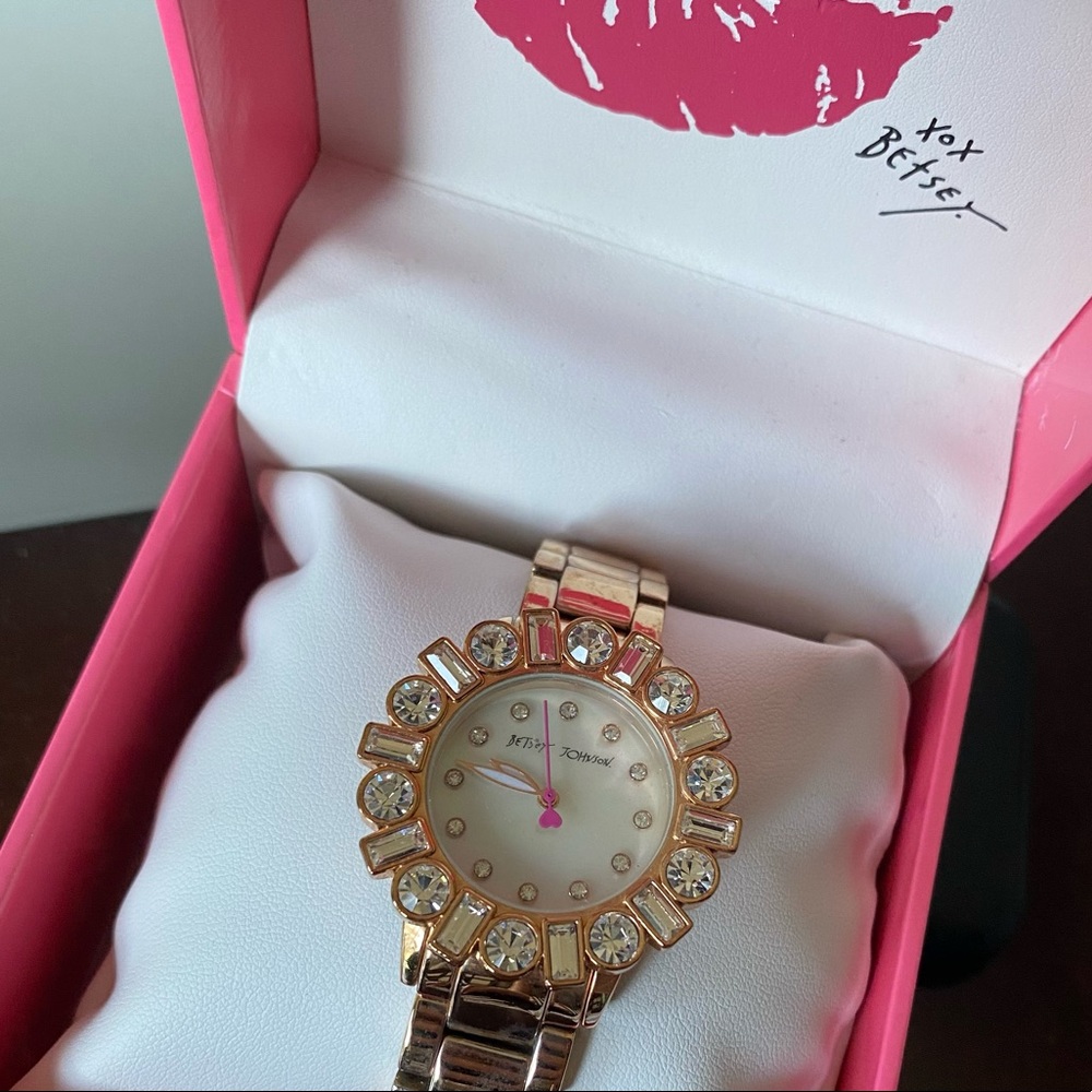 Betsey Johnson Jewel Watch